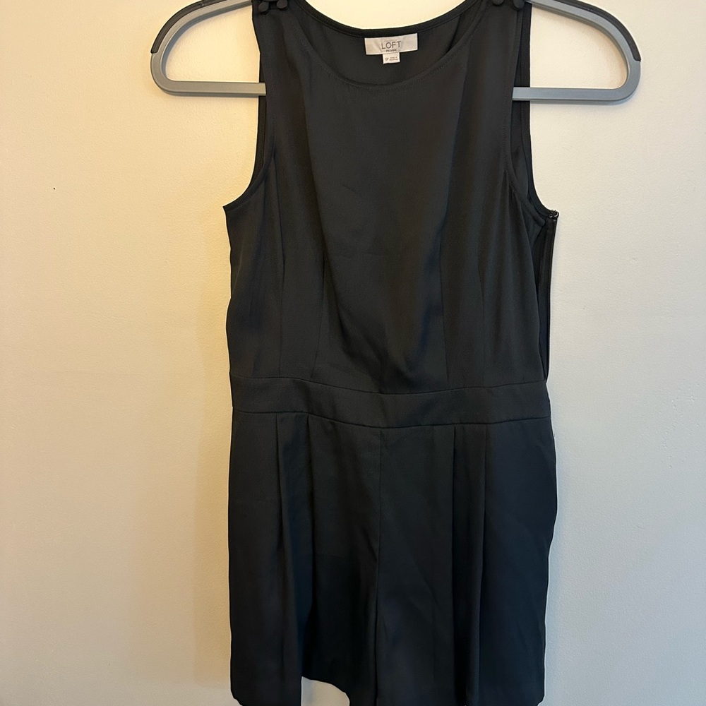 Loft Black Sleeveless Dress
